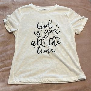 Woman’s White T shirt